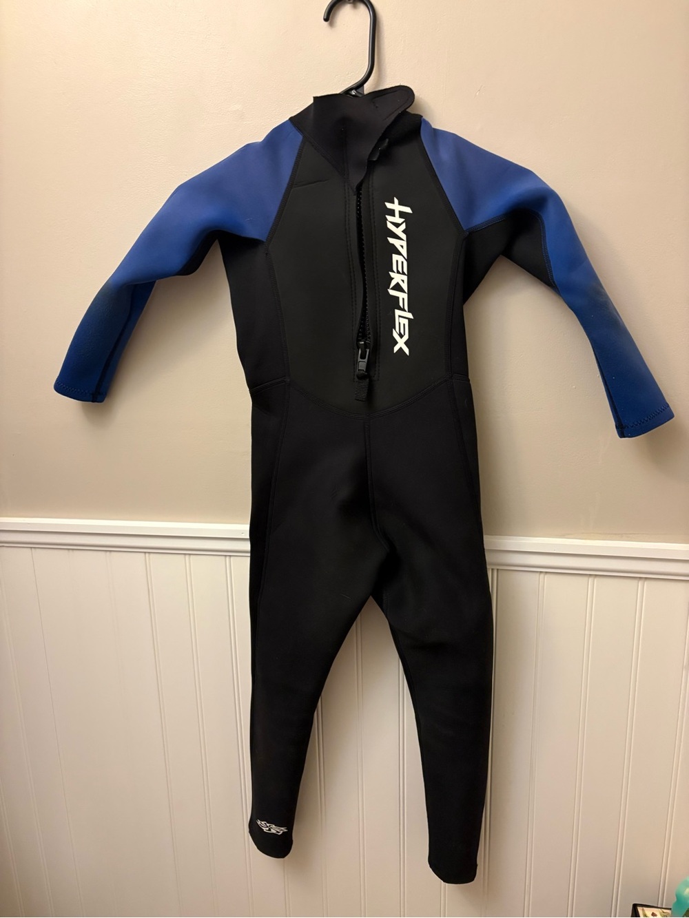 Hyperflex Kids Black & Blue Full Wetsuit - Kids Swim